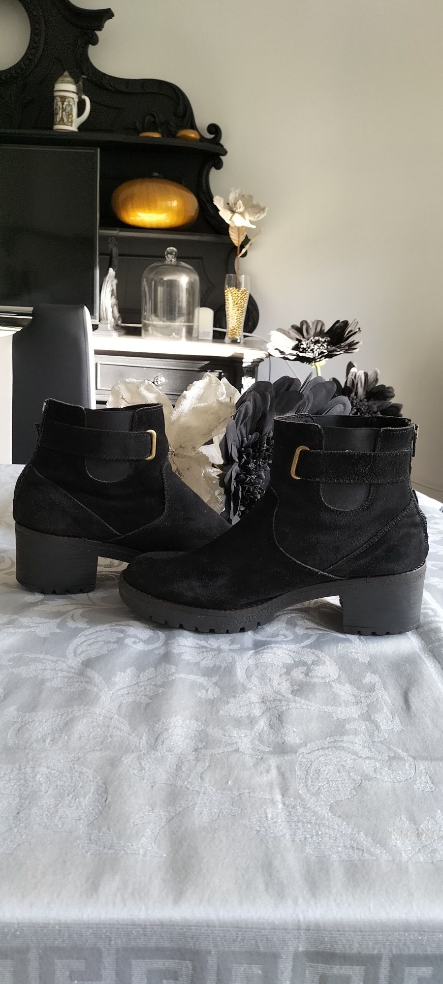 Botas pretas N40