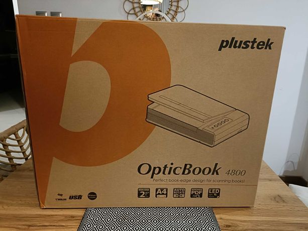 Plustek OpticBook 4800 Nowy!!
