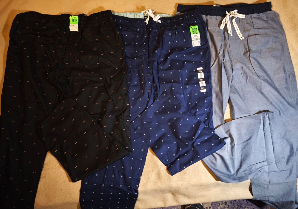 Calças da pijama novas xl xxl