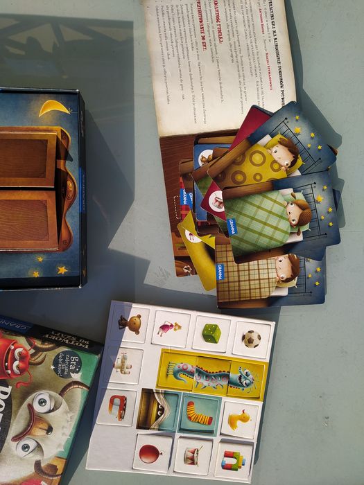 Potwory do szafy gra firmy Granna