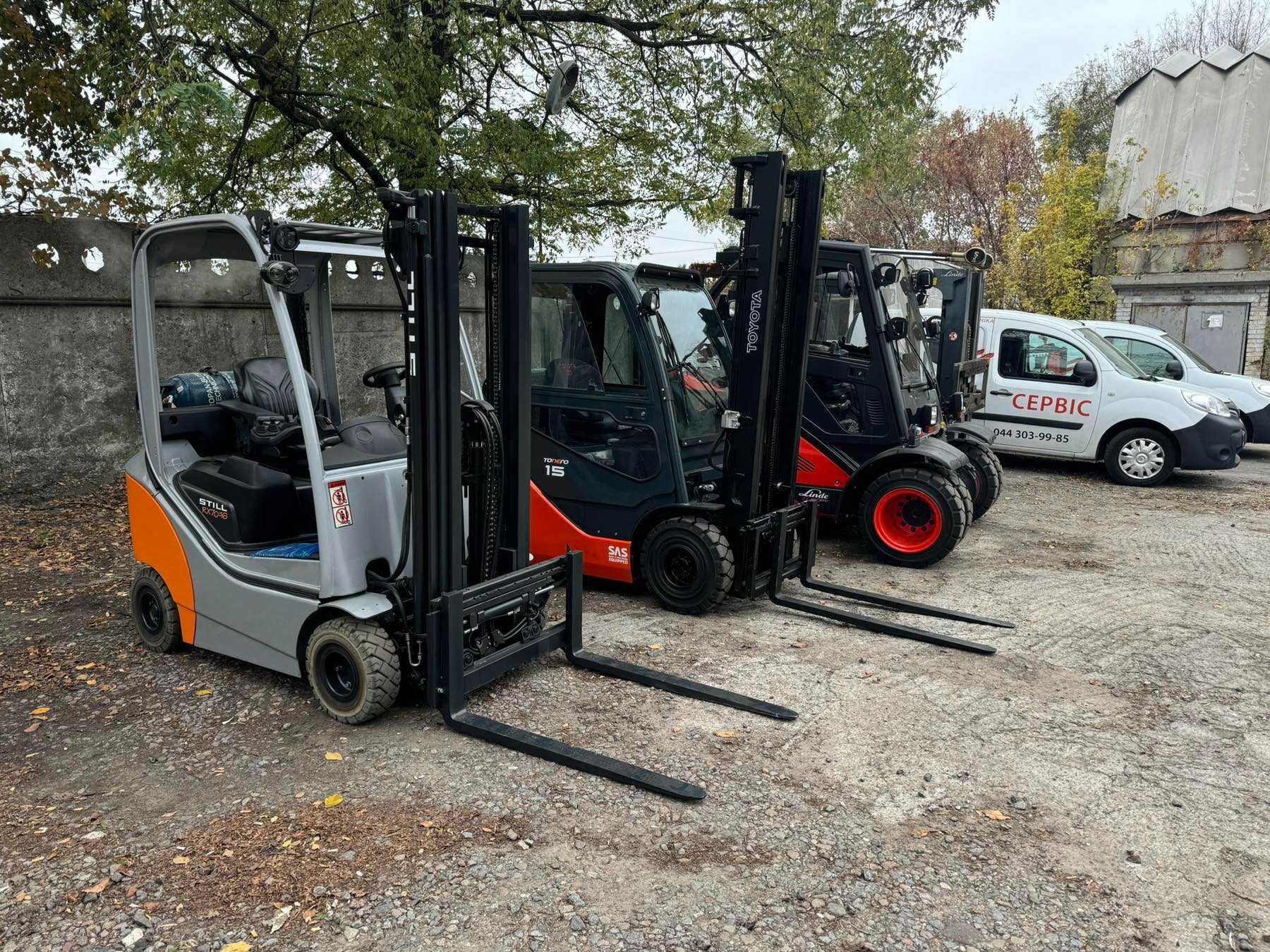 TOYOTA 06-8 FGF 15 газовий навантажувач, кара, погрузчик