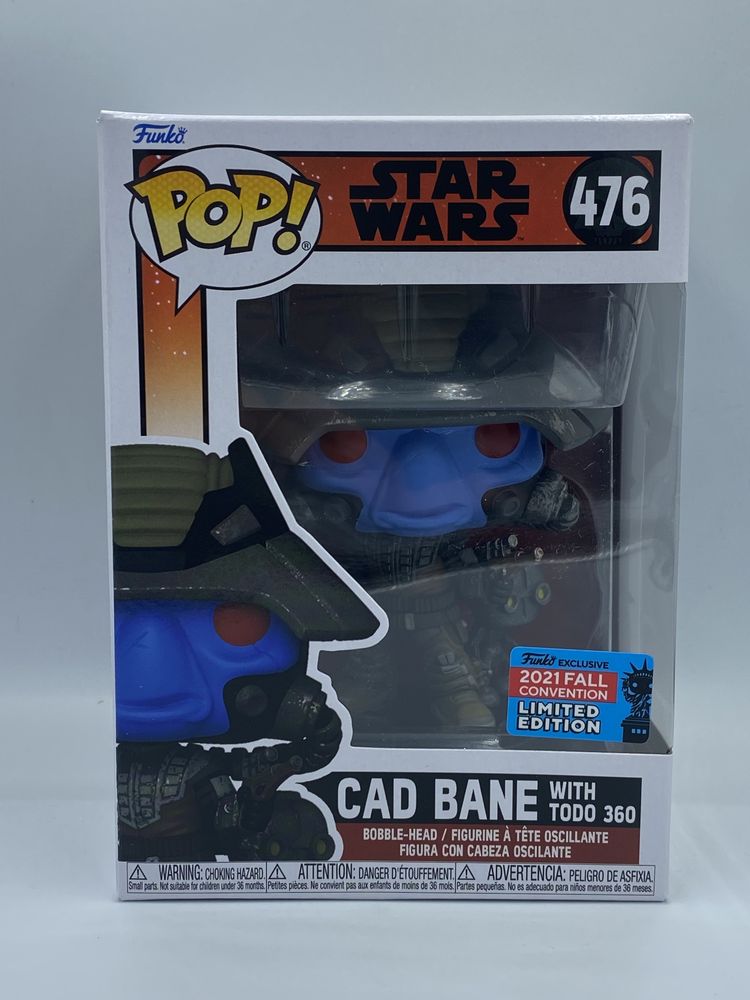 Funko Pop Cad Bane with Todo 360 Star Wars 2021 Fall Convention