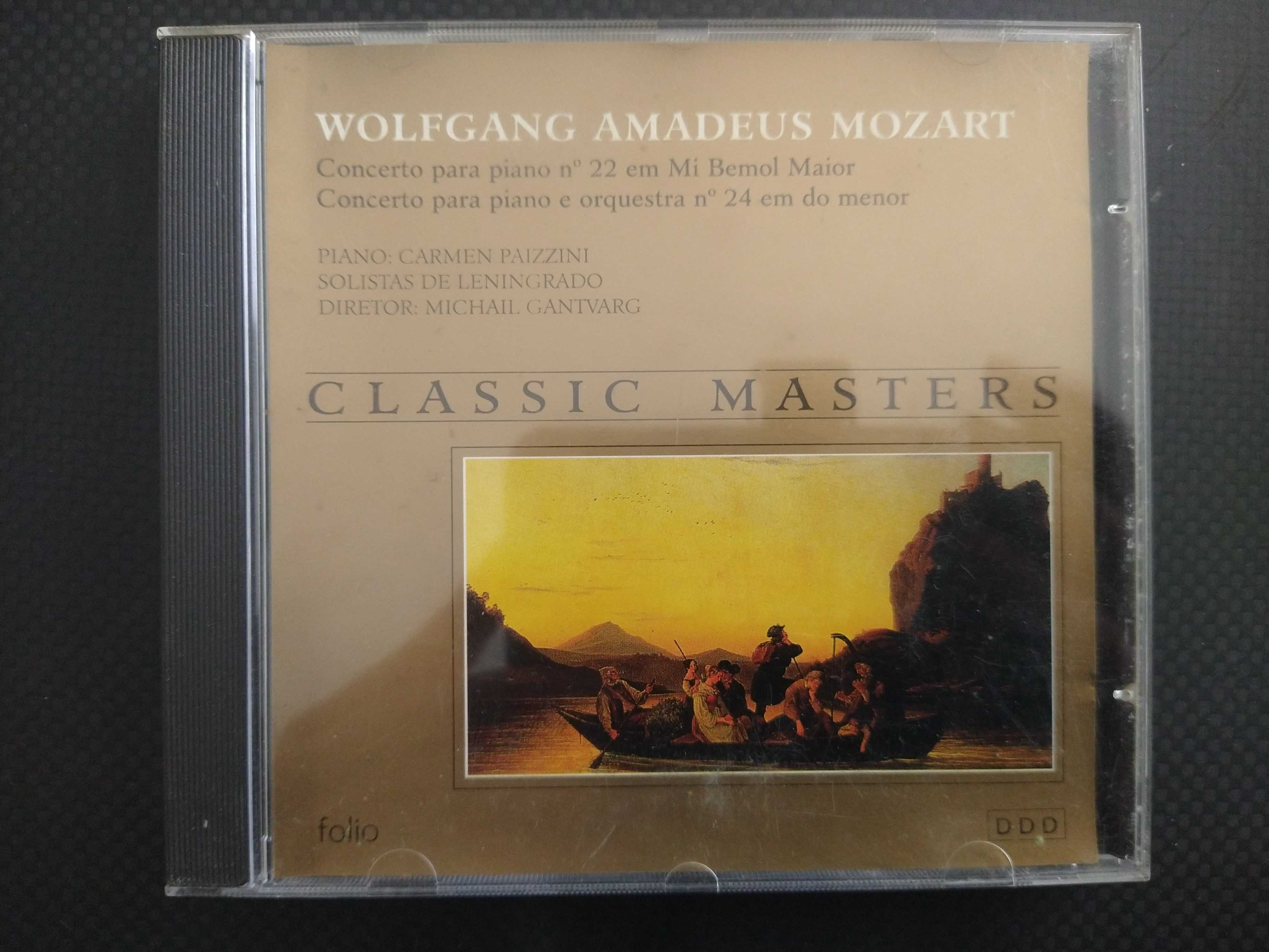 CD Mozart "Concerto para Piano n. 22" - Classic Masters