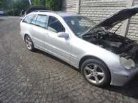 Mercedes w203 na części maska klapa szyba drzwi lampy lusterka
