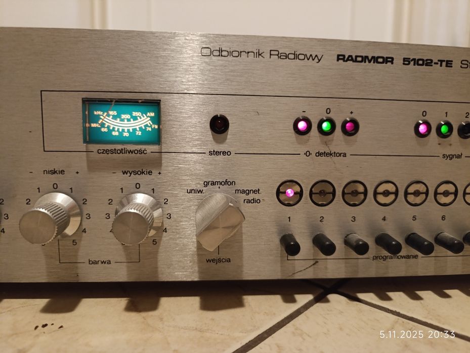 RADMOR 5102 Te + 2x Audion Bo Rubin 300