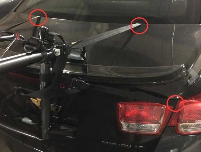 Bagażnik rowerowy na 2 rowery UNIWERSALNY nie wymaga hak