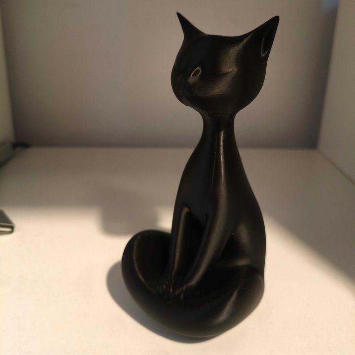 Escultura Gato preto