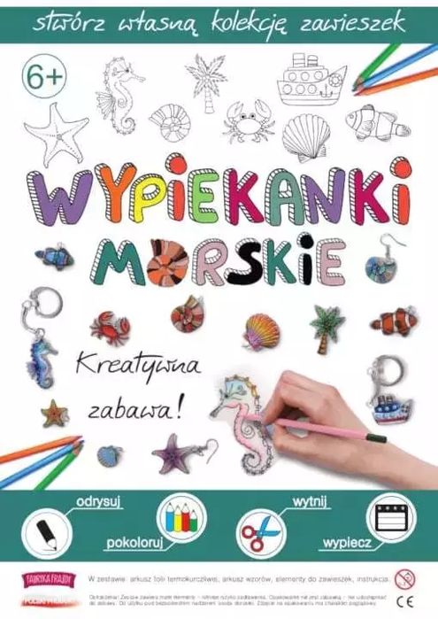 Wypiekanki morskie - kreatywna zabawa!. Fabryka Frajdy