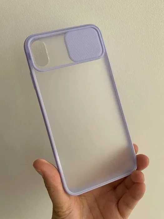 Nowe Etui, Case, Obudowa iPhone Xs Max z klapką, zamknięciem na aparat