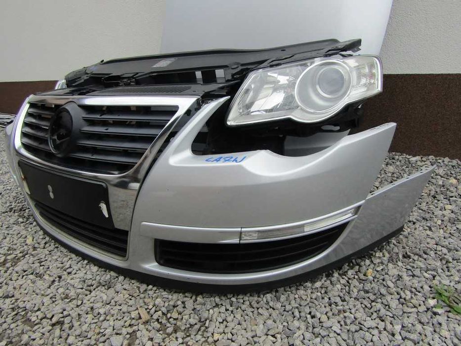 Vw Passat B6 LA7W maska zderzak przedni przód pas błotnik
