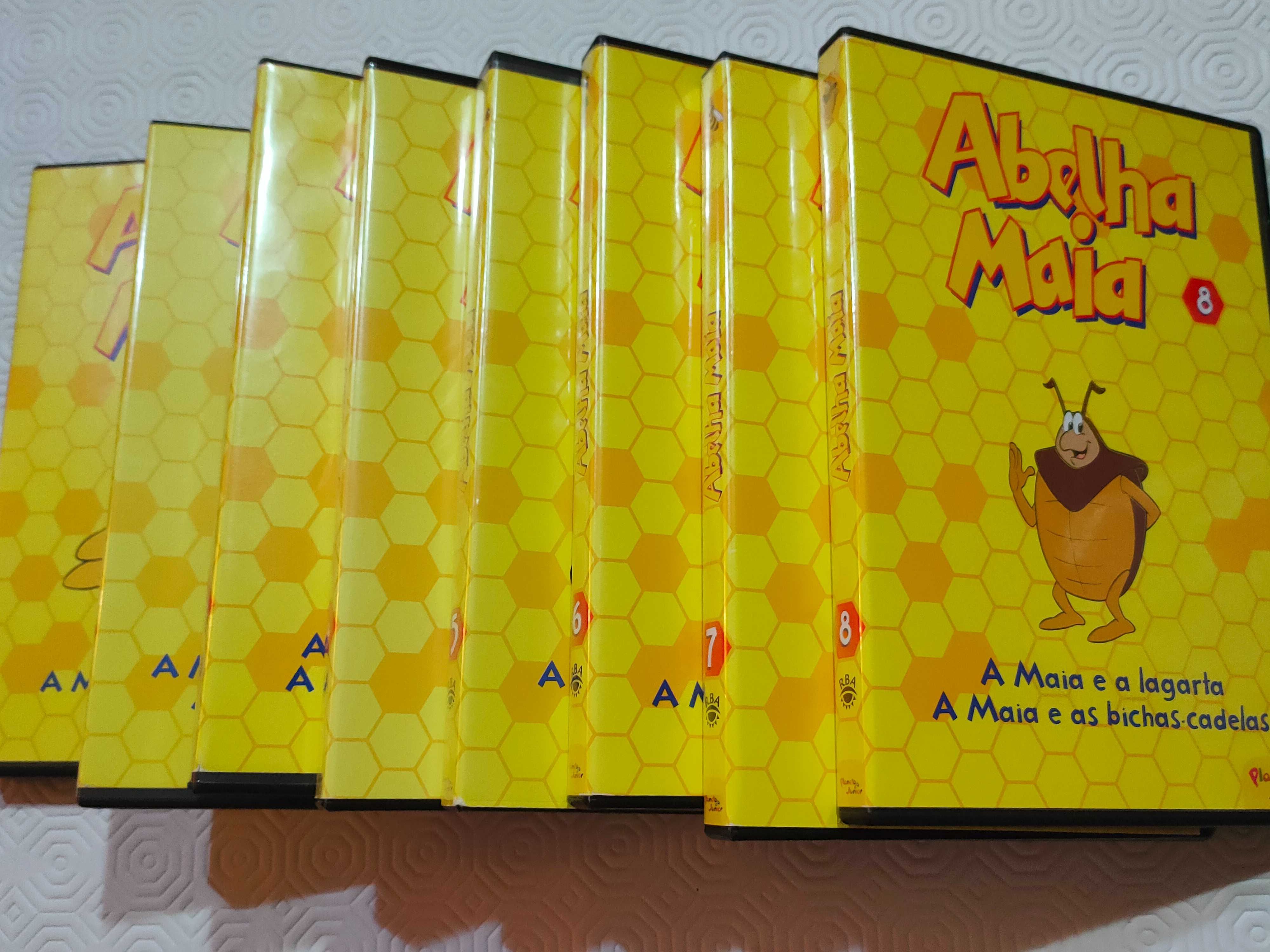 8 DVD's Abelha Maia