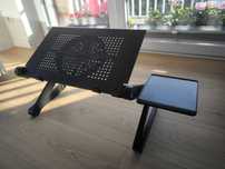 Składana podstawka / stojak pod laptop z funkcją chłodzenia