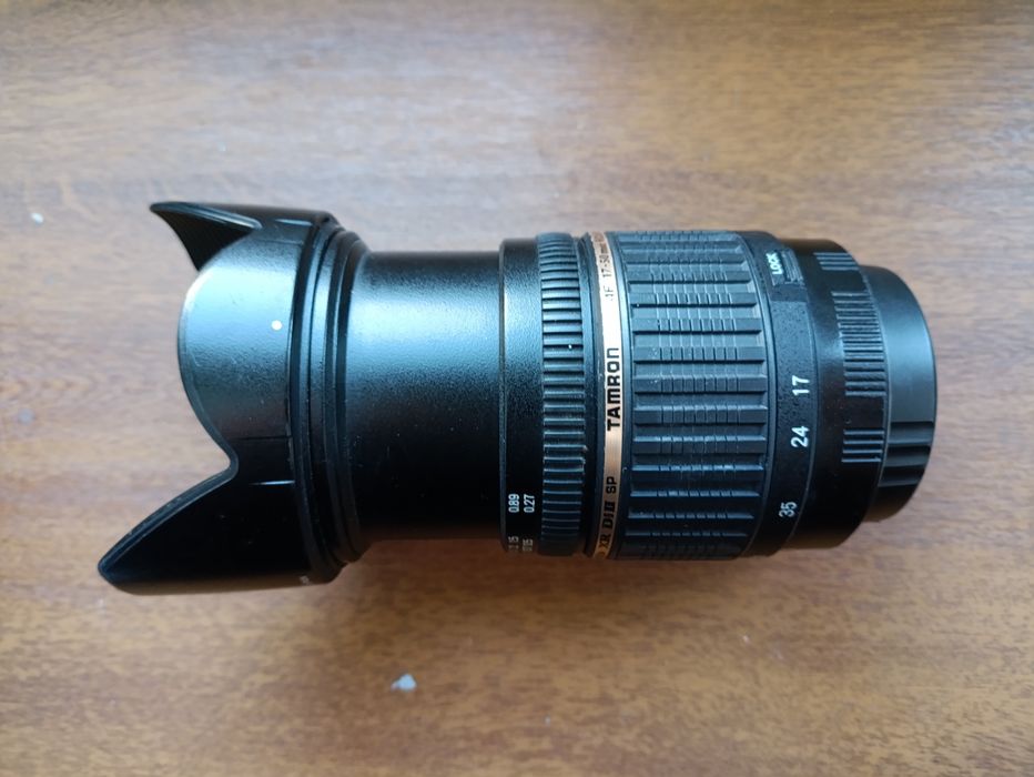 Tamron 17-50 f/2.8 EF-S+ Filtr UV firmy  B+W! Made in Germany