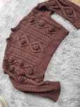 Sweter brązowy gruby rozmiar S Zara
