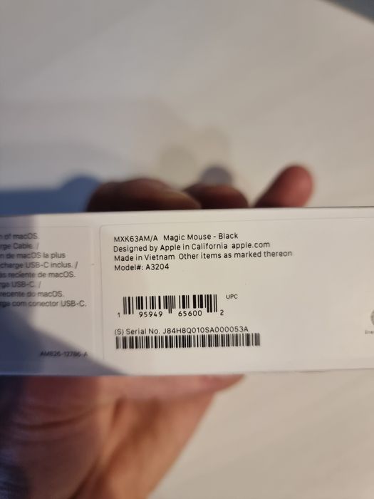 Мишка Apple Magic Mouse black. Оригінал США. Офіційна Гарантія - 11.25