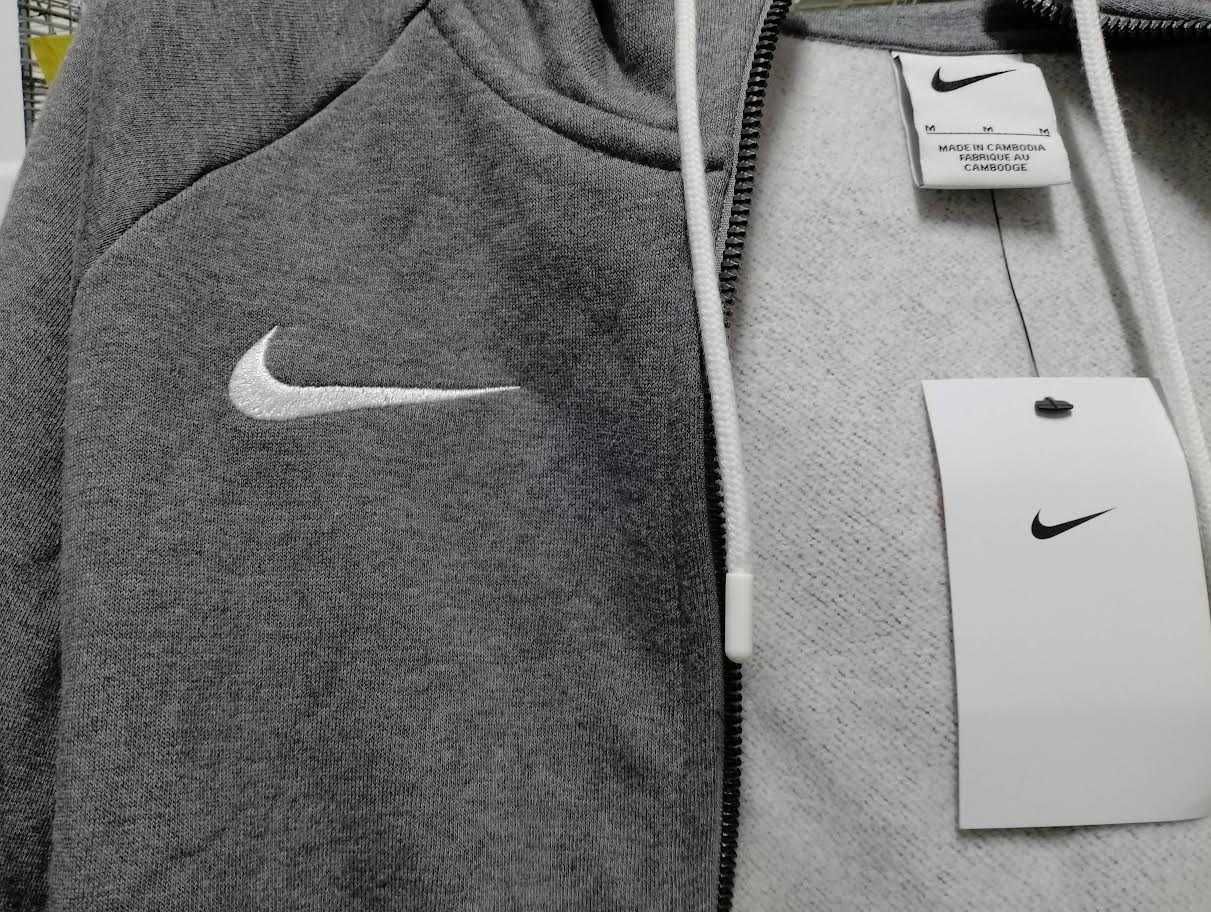 Bluza zapinana damska Nike Dry Park 20 FZ szara S M L XL granatowe też