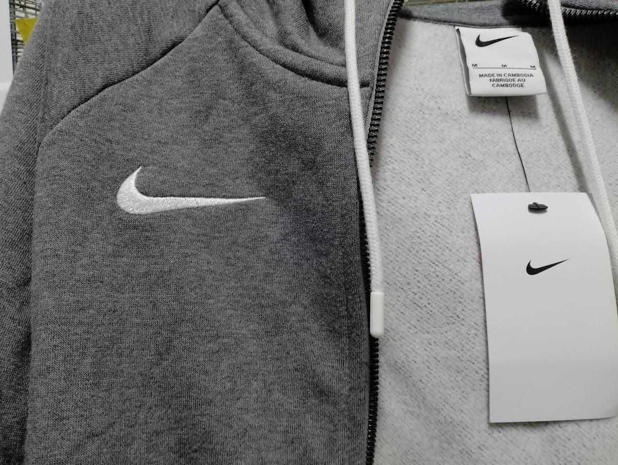 Bluza zapinana damska Nike Dry Park 20 FZ szara