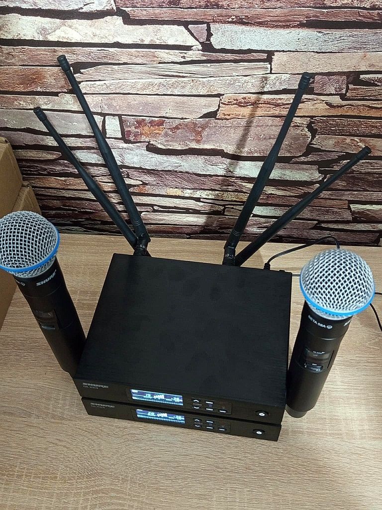 Mikrofon SHURE QLXD4 dla DJa konferansjera zespołu jak nowy