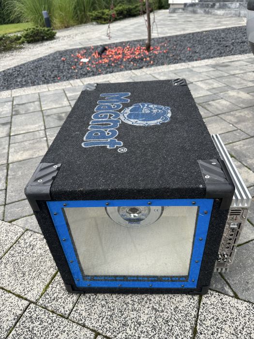 Subwoofer Magnat + wzmacniacz Crunch 800w