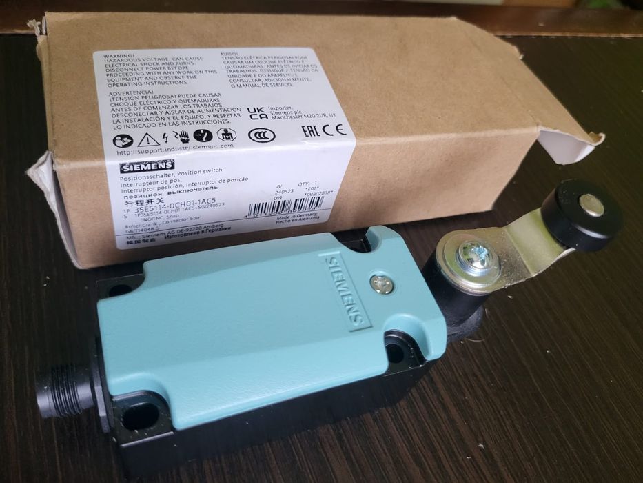 Krańcówka/Przełącznik pozycyjny Siemens 3SE5114-0CH01-1AC5