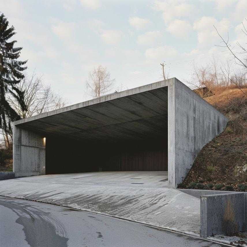 Garaże segmentowe z płyt betonowych