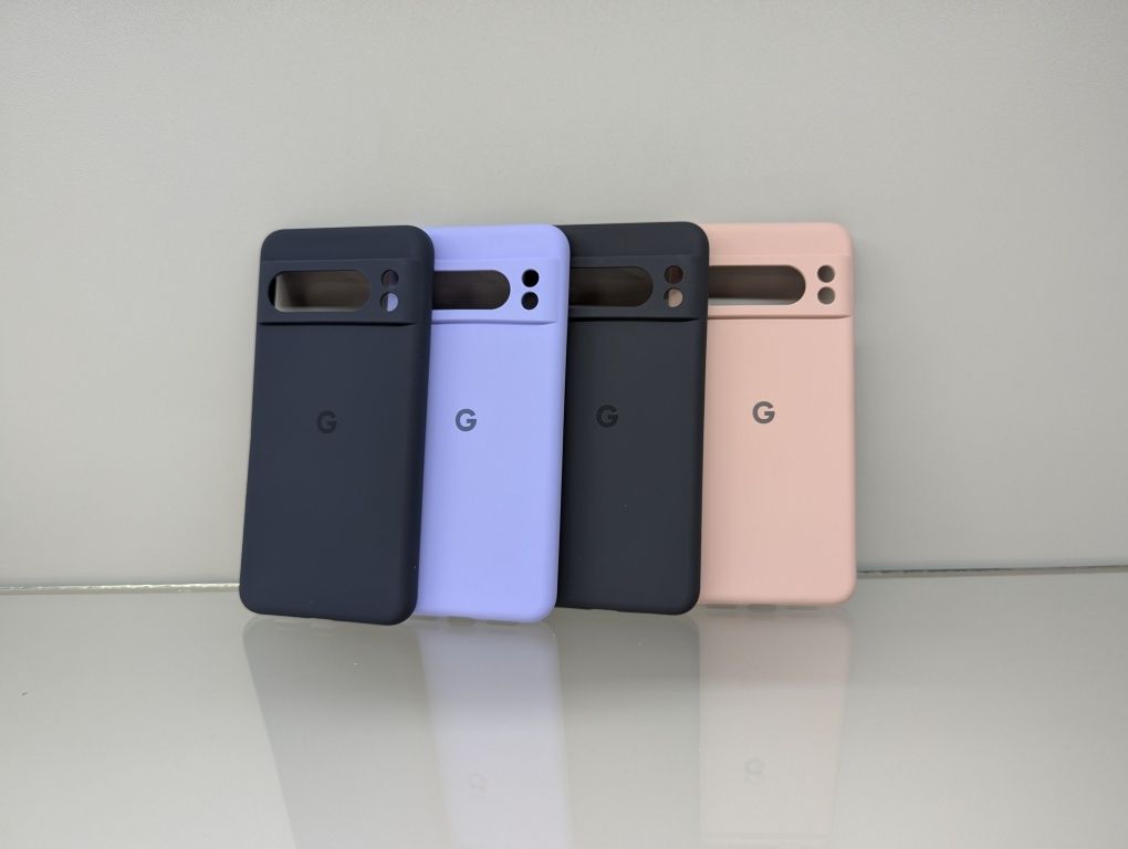 Google Pixel 8 Pro Противоударный чехол з логотипом софт тач Чохол
