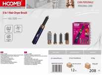 Hoomei HM-7899 5 em 1 Escova e Secador de Cabelo 360°
