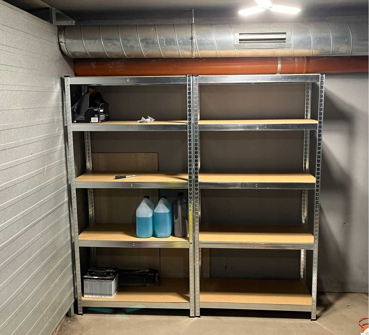 -50% na 3-ci WIELOZADANIOWY Regał Magazynowy Sklepowy 180x90x40cm