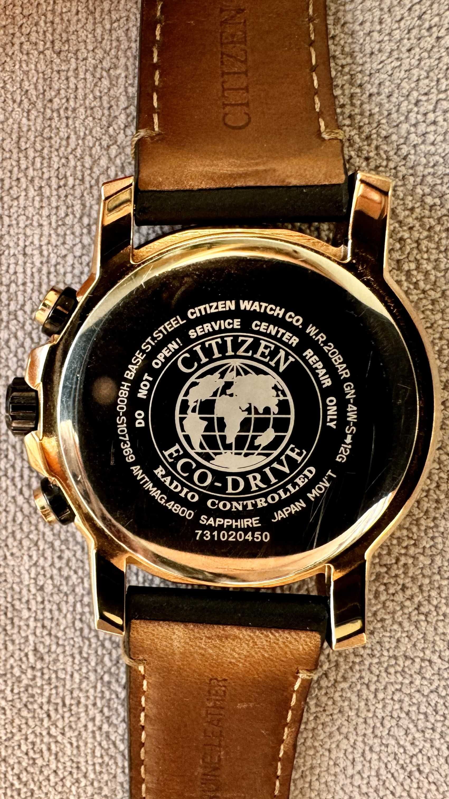 Zegarek męski Citizen Eco-Drive, elegancki sportowy casual na co dzień