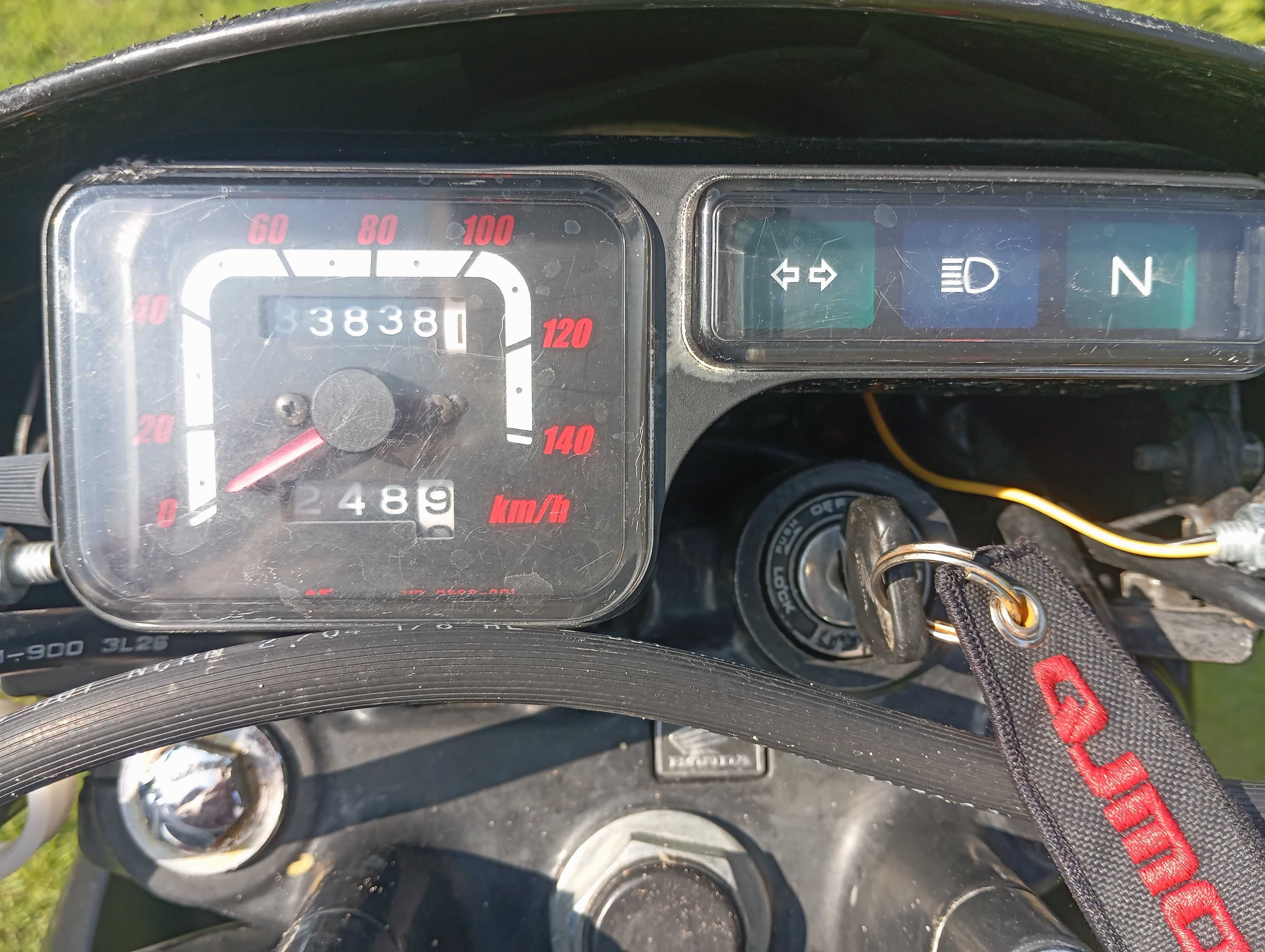 Honda XR 125 zarejestrowana