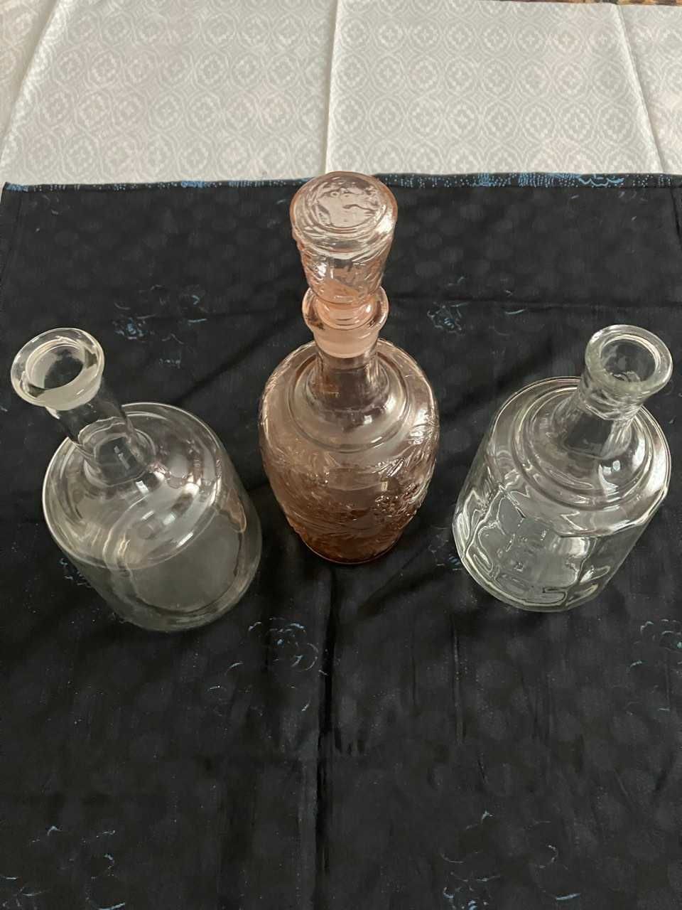Бутыль(сулея),графины стеклянные  для вина 4л