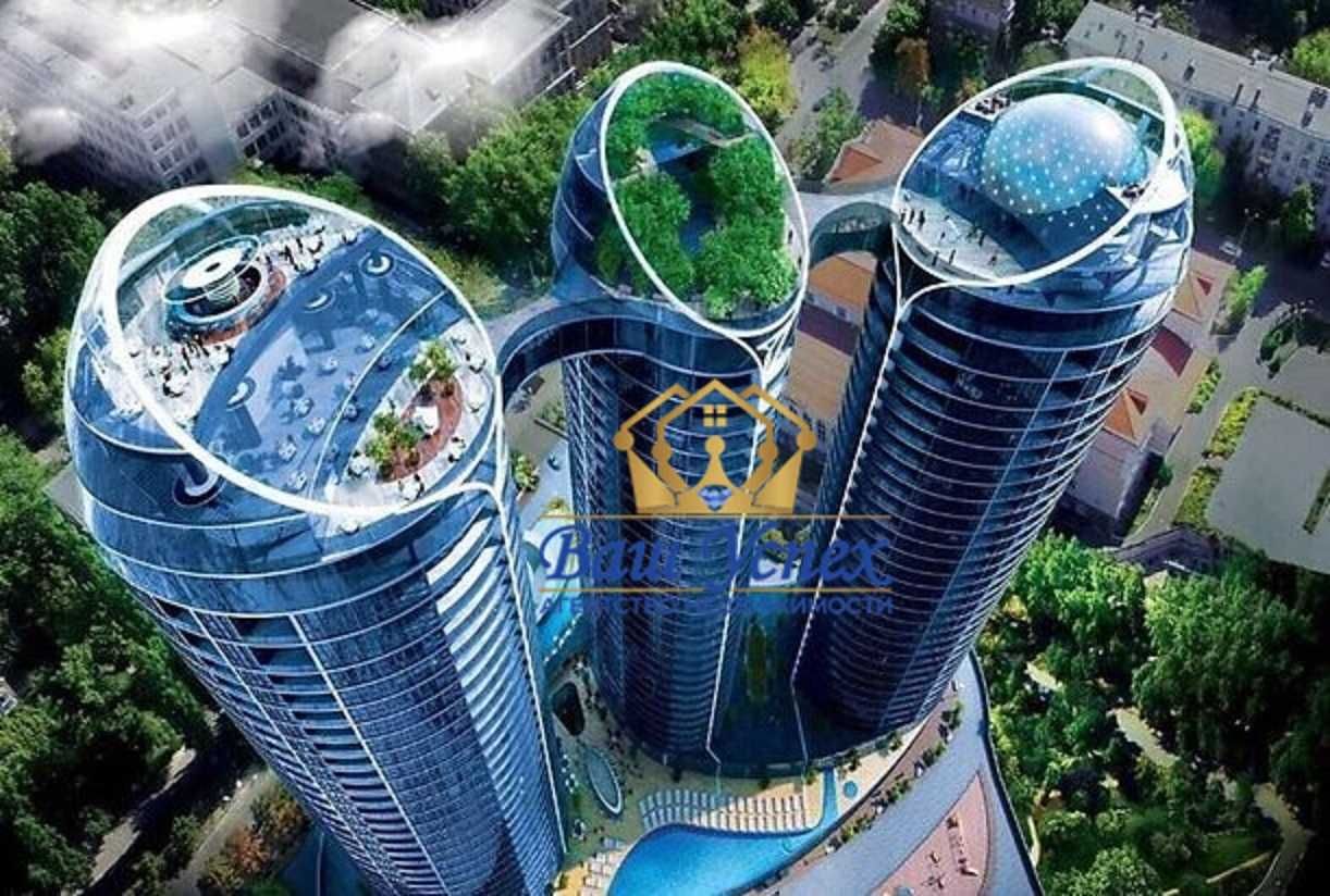 Продажа 4 ком  с террасой на ул. Патриса Лумумбы.  ЖК Taryan Towers