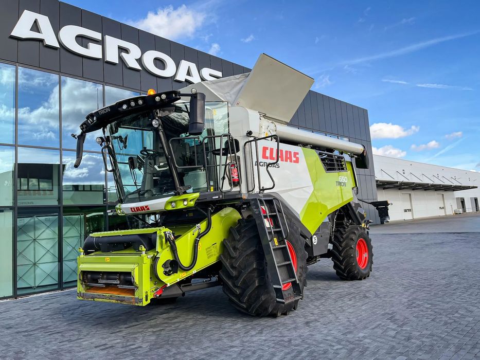Claas TRION 650  Heder VARIO 770,  tylko 731 ha, na gwarancji