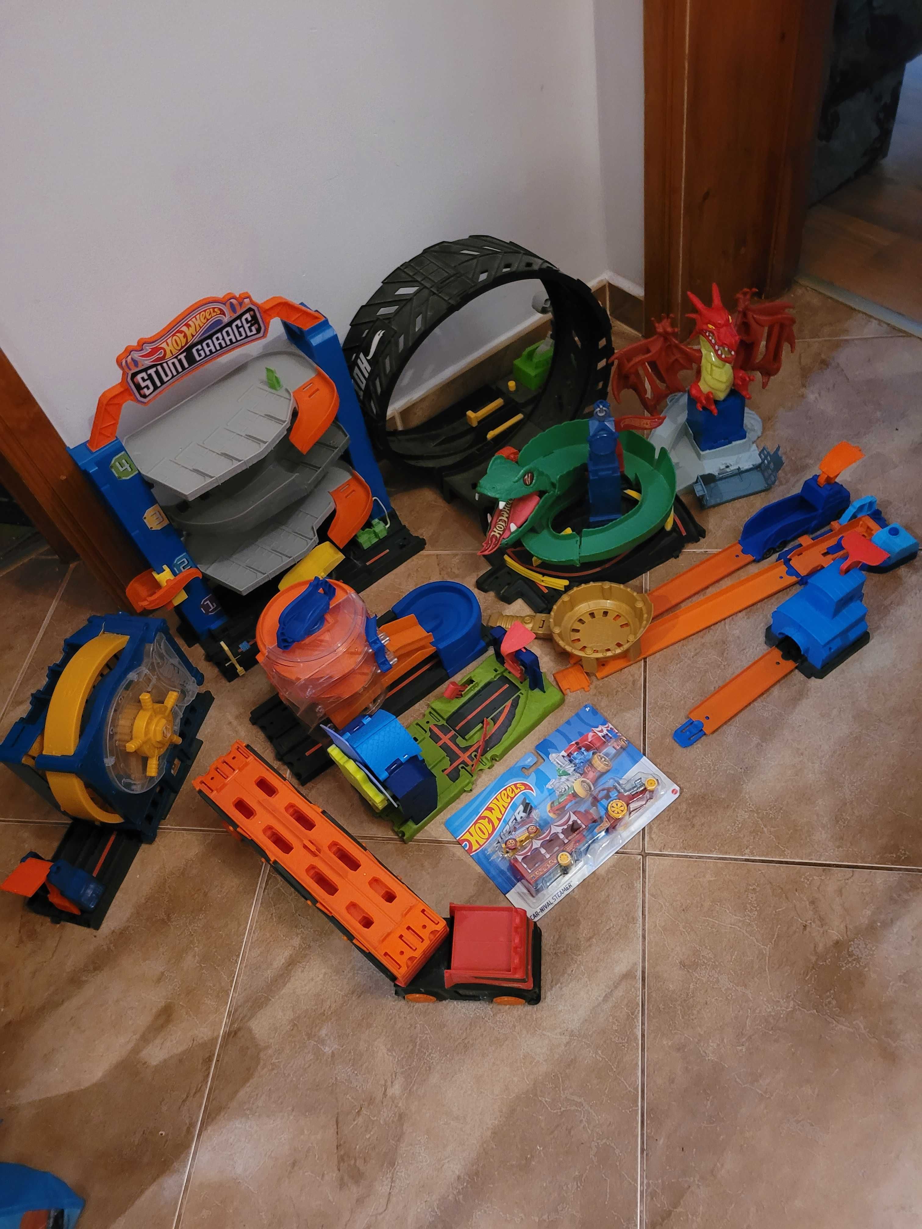Totry Hot wheels duży zestaw