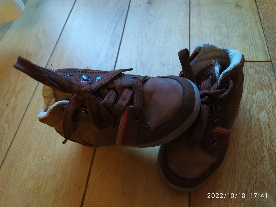 Półbuty buty chłopięce dziecięce dla chłopca F&F UK 9 EUR 27 jesień