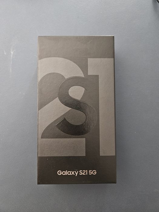 Samsung S21 5G 256GB com capa e caixa original