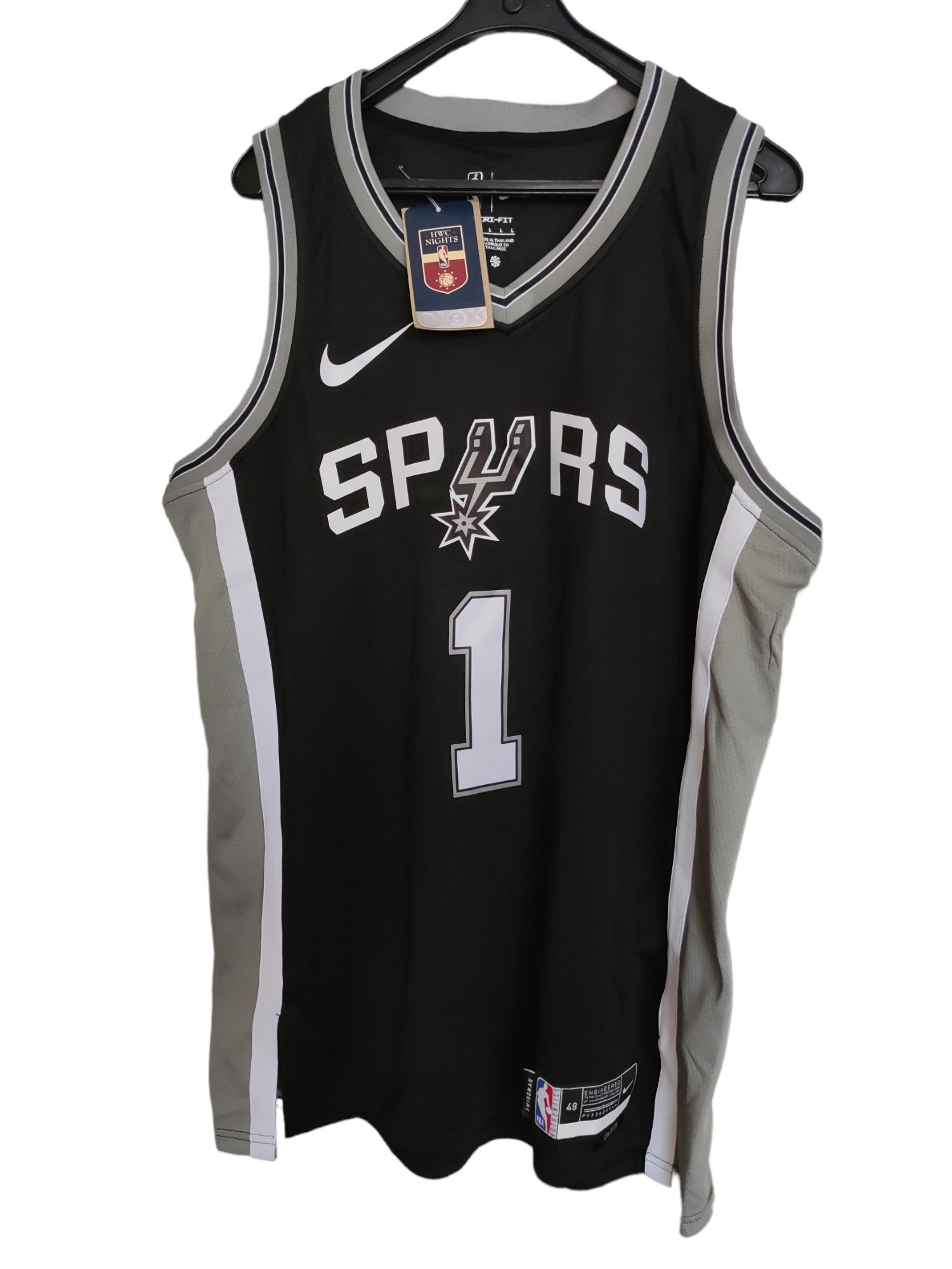 Koszulka Jersey NBA San Antonio Spurs r.L SAS Nr 1 Victor Wembanyama