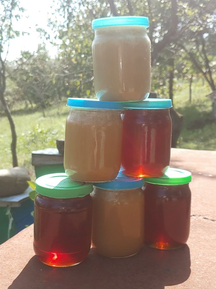 Мед натур продук із власної пасіки карпатський мед