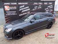 Mercedes-Benz Klasa E !! BIAŁOŁĘKA !! 3.0 V6 T.Diesel 265KM E350 Automat 2011r! KOMIS TYSIAK