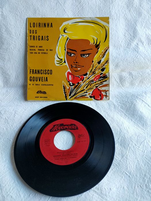 Disco Vinil Single Loirinha dos Trigais Francisco Gouveia