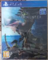 Monster Hunter PS4 - novo e selado - capa 3D
