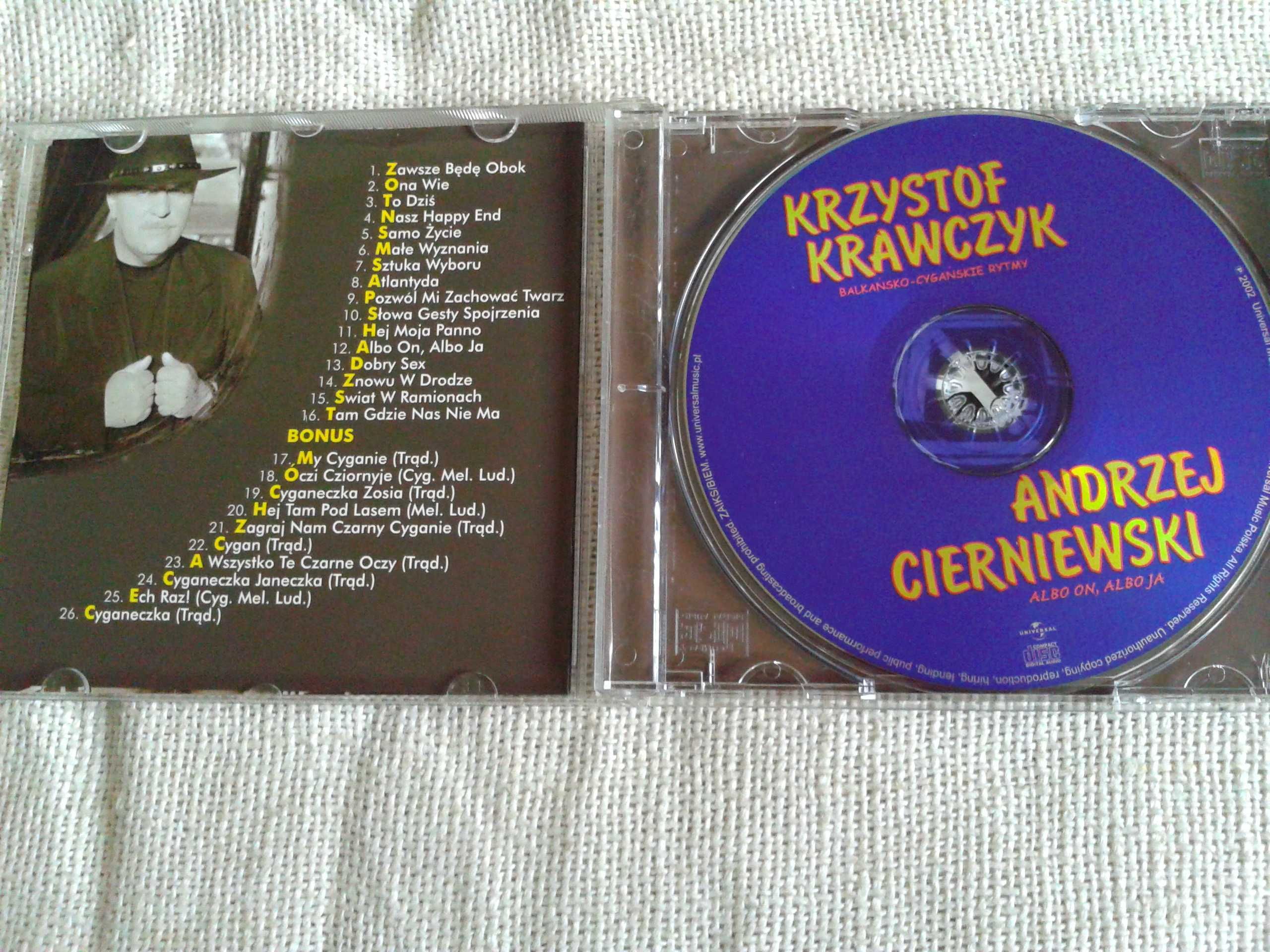 Krzysztof Krawczyk – Bałkańsko-Cygańskie Rytmy + A.Cierniewski  CD