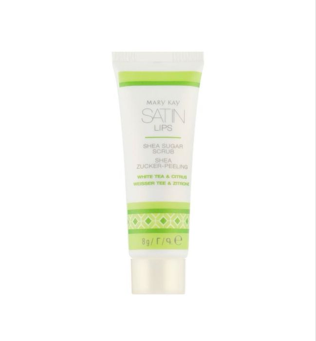 Цукровий скраб для губ з маслом ши mary kay satin lips shea sugar