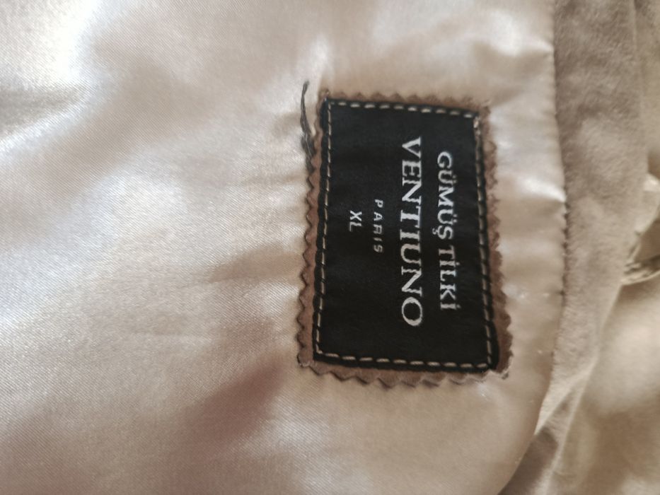 Шуба натуральна овчина світла оригінал Турція