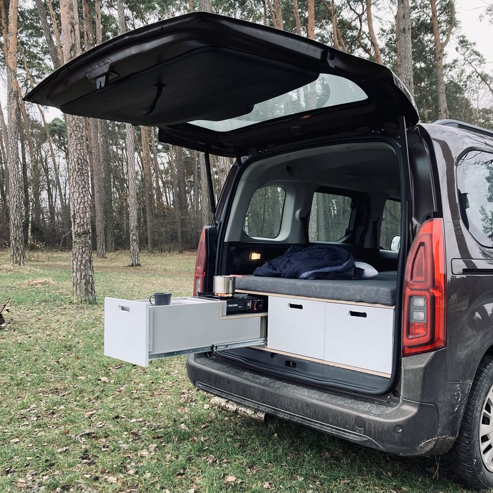 Zabudowa turystyczna kempingowa Combo ProAce Rifter Berlingo Doblo