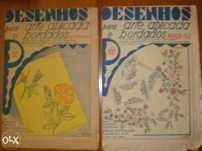 Desenhos para arte aplicada e bordados