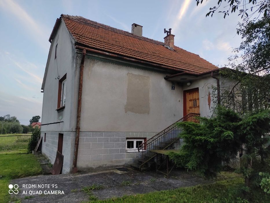 Działka 27a z możliwością podziału + dom do remontu, stodoła, garaże