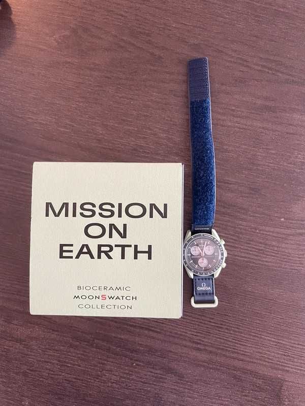 Omega x Swatch Earth SO33G100 Ekologiczny Design