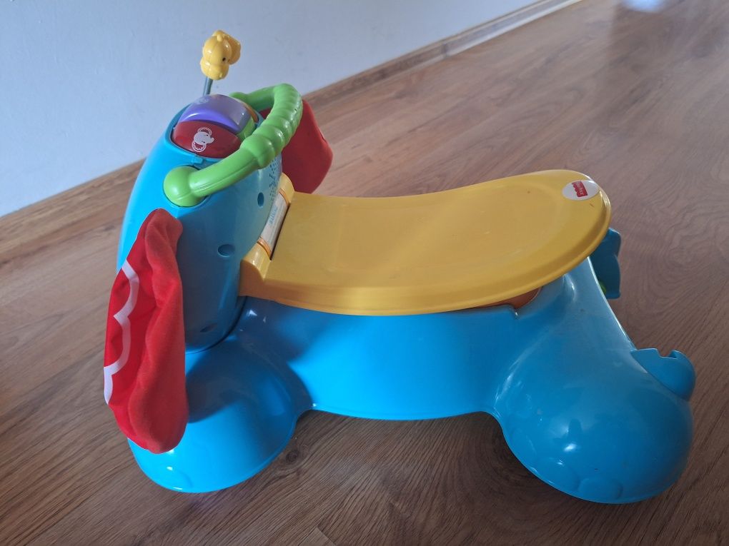 Fisher-Price Słonik-Chodzik Jeździk Skoczek 3W1