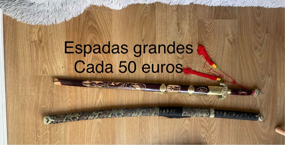Espadas ou katana samurai